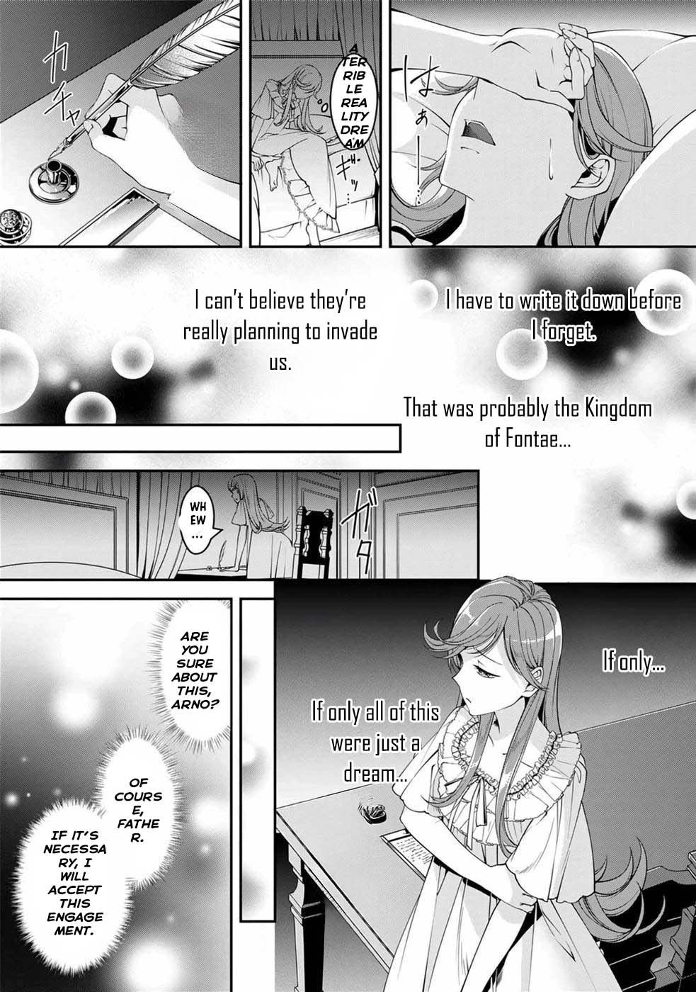 Crimson Shinigami suffered from sleeping princess Chapter 2 Page 3